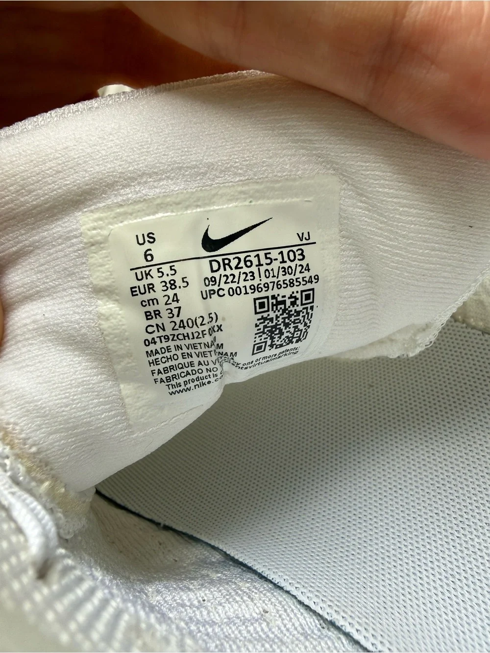Nike comfortable white
